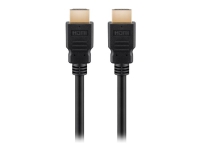 M-CAB - Ultra High Speed - HDMI-kabel - HDMI hann til HDMI hann - 2 m - svart PC tilbehør - Kabler og adaptere - Videokabler og adaptere