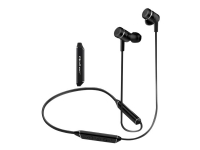 - Ørepropper med mikrofon - i øret - Bluetooth - trådløs - svart