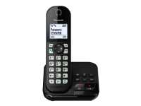 Panasonic KX-TGC462GB - Trådløs telefon - svarersystem med anrops-ID - svart + ekstra håndsett Tele & GPS - Fastnett & IP telefoner - Trådløse telefoner
