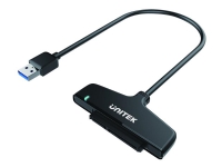 Unitek Y-1096 - Lagringskontroller - SATA 6Gb/s - USB 3.0 - svart PC tilbehør - Kontrollere - IO-kort