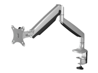 ICY BOX IB-MS503-T – Monteringssats – justerbar arm – för Bildskärm – plast stål aluminiumlegering – silver/svart – skärmstorlek: upp till 32 tum – disk-monteringsbar