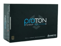 Chieftec Proton Series BDF-850C - Strømforsyning (intern) - ATX12V 2.3 - 80 PLUS Bronze - AC 115-230 V - 850 watt - aktiv PFC