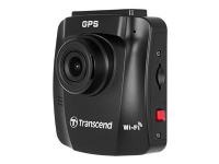 Transcend DrivePro 230Q Data Privacy - Instrumentbordkamera - 1080 p / 30 fps - Wi-Fi - G-Sensor Foto og video - Videokamera - Action videokamera