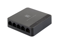 LevelOne GEU-0522 - Switch - 5 x 10/100/1000 PC tilbehør - Nettverk - Switcher