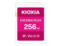 KIOXIA EXCERIA PLUS - Flashminnekort - 128 GB - Video Class V30 / UHS-I U3 / Class10 - SDXC UHS-I Tele & GPS - Mobilt tilbehør - Minnekort