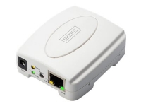 DIGITUS Fast Ethernet Print Server DN-13003-2 - Skriverserver - USB 2.0 - 100Mb LAN - 100Base-TX PC tilbehør - Nettverk - Diverse tilbehør