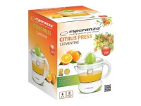 Esperanza CLEMENTINE - Sitruspresse - 0.7 liter - 25 W - hvit/grønn Kjøkkenapparater - Juice, is og vann - Sitruspresser