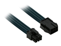 Bilde av Nanoxia Single Sleeve - Strømforlengelseskabel - 6-pins Pcie-strøm (hann) Til 6-pins Pcie-strøm (hunn) - 30 Cm - Låst - Grønn