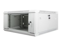 Lanberg - Rack skap - veggmonterbar - grå, RAL 7035 - 4U - 19 PC & Nettbrett - Rack skap - Rack skap