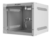 Lanberg - Rack skap - veggmonterbar - grå, RAL 7035 - 4U - 10 PC & Nettbrett - Rack skap - Rack skap