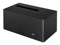 RaidSonic ICY BOX IB-1121-C31 - Diskkontroller - 2,5 / 3,5 delt - SATA 6Gb/s - USB-C - antrasitt PC-Komponenter - Harddisk og lagring - Skap og docking