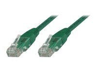 MicroConnect – Nätverkskabel – RJ-45 (hane) till RJ-45 (hane) – 3 m – UTP – CAT 5e – grön