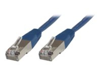 MicroConnect – Nätverkskabel – RJ-45 (hane) till RJ-45 (hane) – 2 m – FTP – CAT 5e – blå