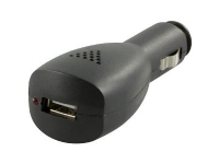 DELTACO USB-CAR1 – Strömadapter för bil – 1 A (USB) – svart