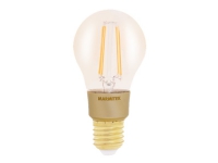 Marmitek Smart me Smart comfort Glow MI - LED-filamentlyspære - form: A60 - E27 - 6 W (ekvivalent 40 W) - klasse E - varmt hvitt lys - 2500 K Smart hjem - Smart belysning - Smart pære - E27