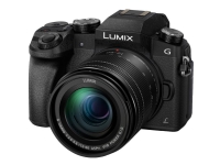 Panasonic Lumix G DMC-G70M - Digitalkamera - speilløst - 16.0 MP - Four Thirds - 4K - 5optisk x-zoom 12 - 60 mm-linse - Wi-Fi - svart Foto og video - Digitale kameraer - Speilløst systemkamera