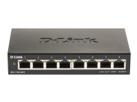D-Link DGS 1100-08V2 - Switch - smart - 8 x 10/100/1000 - stasjonær - AC 100/240 V PC tilbehør - Nettverk - Switcher