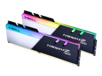 G.Skill TridentZ Neo Series – DDR4 – set – 32 GB: 2 x 16 GB – DIMM 288-PIN – 3600 MHz / PC4-28800 – CL18 – 1,35 V – utan buffert – icke-ECC – borstad svart borstad svart aluminium pulverlackerat silver