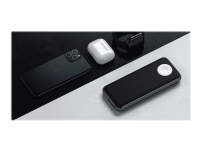 Satechi Quatro – Trådlös powerbank – 10000 mAh – 18 Watt – 2 utdatakontakter (USB USB-C) – för Apple AirPods (wireless charging case)  AirPods Pro  iPhone 11 11 Pro 11 Pro Max 8 8 Plus X XR XS XS Max  Watch