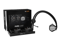 be quiet! Pure Loop 240 – Vätskekylningssystem för processorer – (för: Intel LGA1200 LGA2066 LGA1150 LGA1151 LGA1155 LGA 2011/ AMD: AM4 / AM3(+)) – 240mm