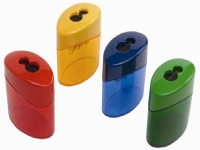 Blyantspidser Linex med automatisk lukning ass. farver (stk.) Skriveredskaper - Skrivetilbehør - Blyantkvessere
