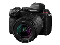 Panasonic Lumix DC-S5K - Digitalkamera - speilløst - 24.2 MP - Full Frame - 4K / 60 fps - 3optisk x-zoom 20-60mm F3.5-5.6 lens - Wi-Fi, Bluetooth - svart Foto og video - Digitale kameraer - Speilløst systemkamera