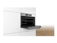 Bosch Serie 8 CBG635BS3, Medium, Elektrisk ovn, 47 l, 47 l, 30 - 300 °C, 275 °C Hvitevarer - Stekeovn - Integrert stekeovn