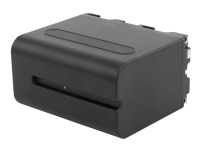 ANSMANN – Batteri – Li-Ion – 6600 mAh – 48.8 Wh – svart – för Sony HVR-V1P Z1J Z7J  NXCAM HXR-NX100 NX200 NX5R NEX-FS100 FS700  XDCAM PXW-Z150