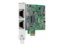 HPE 332T - Nettverksadapter - PCIe 2.0 lav profil - Gigabit Ethernet x 2 - for ProLiant DL360 Gen10, DL388p Gen8 PC tilbehør - Nettverk - Nettverkskort