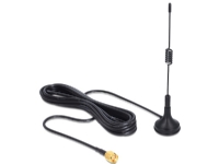 Delock ISM 433 MHz Antenna - Antenne - 12.4 cm - 3 dBi - rundtstrålende - svart
