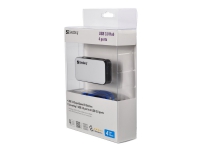 Sandberg USB 3.0 Hub 4 ports - Hub - 4 x SuperSpeed USB 3.0 - stasjonær