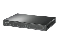 TP-Link TL-SG1210P - Switch - ikke-styrt - 8 x 10/100/1000 (PoE+) + 1 x 10/100/1000 (opplink) + 1 x Gigabit SFP (opplink) - stasjonær - PoE+ (63 W) PC tilbehør - Nettverk - Switcher