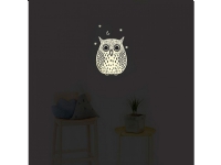 Chispum muursticker – Glow I.t.d. – Big Owl