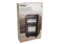 Home&gt it® hopfällbar gasvärmare med värmeladdare och 3 värmeinställningar 1,5/ 2,8 /4,2 kW [SE]