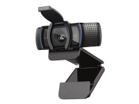 Logitech C920e - Nettkamera - farge - 720p, 1080p - lyd - USB 2.0 PC tilbehør - Skjermer og Tilbehør - Webkamera