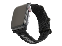 UAG Nato Eco – KlocKräm för smart klocka – 133 – 191 mm – svart – för Apple Watch (38 mm 40 mm)