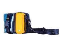 Bilde av Dji Mini Bag - Bærepose For Ladesstasjon / Drone - Polyester, Pvc - Gul Og Blå - For Mini