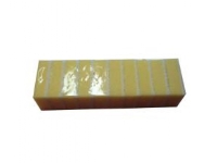Multi Sponge Mini 9x6x3 cm med skruv sula gul/vit 10 st/pk