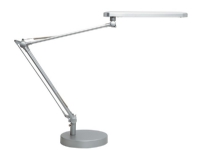 LED-bordlampe Unilux Manboled 2.0 LED grey Belysning - Innendørsbelysning - Bordlamper