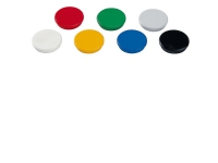 Dahle 95532-21393, Whiteboard-magnet, Flerfarget, 7 mm, 10 stykker interiørdesign - Tilbehør - Magneter