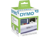 Bilde av Dymo Labelwriter - Papir - Permanet Adhesiv - Hvit - 36 X 89 Mm 520 Etikett(er) (2 Rull(er) X 260) Adresselapper - For Dymo Labelwriter 310, 315, 320, 330, 400, 450, 4xl, Se450, Wireless