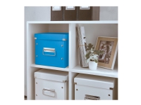 Leitz Click & Store Cube Medium - Lagerboks - blå Arkivering - Arkiv bokser / Mapper - Oppbevaringsbokser