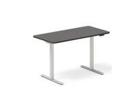 Hæve-sænkebord DNA, Antracit 1800x800 mm 2-ben/Alugrå interiørdesign - Bord - Kontorbord
