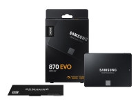 Samsung 870 EVO MZ-77E500B - SSD - kryptert - 500 GB - intern - 2.5 - SATA 6Gb/s - buffer: 512 MB - 256-bit AES - TCG Opal Encryption PC-Komponenter - Harddisk og lagring - SSD
