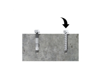 Heco bolt M10x60mm