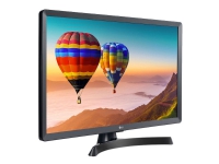 LG 28TN515V-PZ – LED-skärm med TV-mottagare – 28 (27.5 visbar) – 1366 x 768 HD – 250 cd/m² – 5 ms – HDMI – högtalare – svart