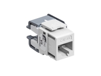 Leviton 6110G-RW6 Platt Grå Vit RJ-45 Honkoppling Cat6a U/UTP (UTP)