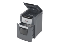 Rexel Optimum AutoFeed+ 100X – Dokumentförstörare – dubbelskärning – 4 x 28 mm – P-4