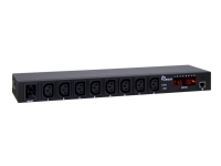 Argus SW-0816 – Kraftdistributionsenhet (kan monteras i rack) – Ethernet – ingång: IEC 60320 C20 – utgångskontakter: 8 (8 x IEC 60320 C13) – 1U – 19 – 2 m sladd