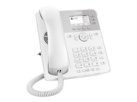 snom D717 – VoIP-telefon – 3-riktad samtalsförmåg – SIP RTCP SRTP – vit